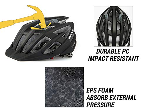 image for Wantdo Ultralight Bike Helmet Mountain with 23 Air Vents BMX Road Bicy