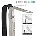 MoKo Case Holder for Apple Pencil - PU Leather Elastic Pocket Sleeve Detachable Cover for Apple Pencil, Fit with iPad Pro 12.9 2015/2017, Gold