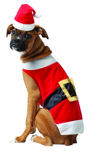 Rasta Imposta Santa Dog Costume, XX-Large