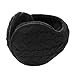 Metog Unisex Foldable Ear Warmers knits Winter EarMuffs Black