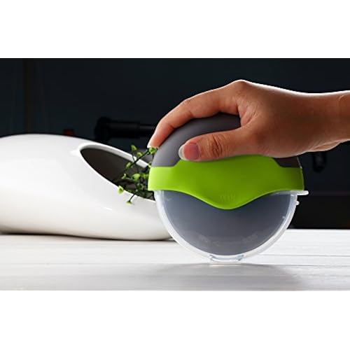Kitchy Pizza Cutter Wheel with Protective Blade Guard, Super Sharp and Easy To Clean Slicer, Stainless Steel (Green) Home & Kitchen, Kitchen & Dining, Kitchen Utensils & Gadgets, Pasta & Pizza Tools, Pizza Cutters