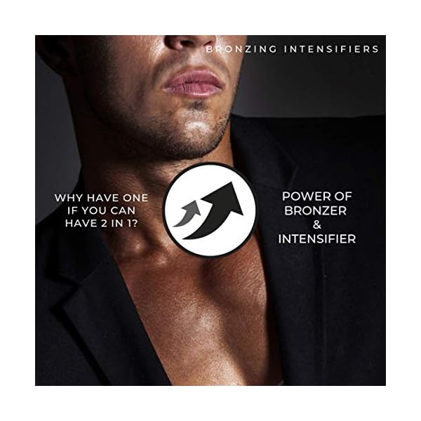 Onyx-He-Advanced-Sunbed-Tanning-Lotion-Bronzing-Intensifier Onyx HE Mens Tanning Lotion - Sunbed Accelerator - Bronzing Cream for Fast & Dark Tan Results - Light Formula for Stain…