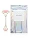 Rose Quartz Facial Roller - Premium Quality by Solaris NY