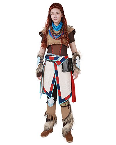Miccostumes Womens Aloy Cosplay Costume (S)