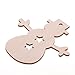 Christmas Wooden Crafts Hanging Ornaments Christmas Tree Decoration Unfinished Wood Cutouts for DIY Blank Slices to Paint (10PCs Snowman Style)