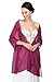 Soft Chiffon Bridal Wedding Shawl Evening Wrap Scarf for Women by MicBridal