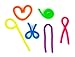6-Pack of Stretchy String Fidgets - Sensory Toys - Stretches from 10 Inches to over 10 Feet!! Fidgets for Adhd, Autism, Anxiety, Fidget Toys for Sensory Kids, Keeps Fingers Busy and Minds Focused