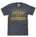 Chevrolet Yellow Stars & Stripes | Soft Touch Tee-xx-large  Indigo Black Heather