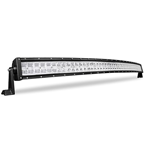 LED Light Bar AUTOSAVER88 52" CURVED Led Work Light, Updated 9D 500W 50000LM Spot & Flood Combo Beam Off Road Driving Light Super Bright for Jeep Bumper Trucks Boats ATV Light Bar, 3 Years Warranty