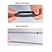 SelfTek 1 Pair Of Shirt Armband Elastic Adjustable Shirt Sleeve Holder Arm band (Silver)