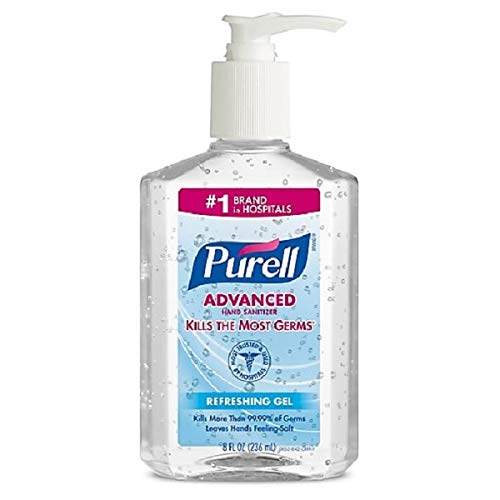 🥇 Purell Advanced Gel refrescante desinfectante para manos 8 oz