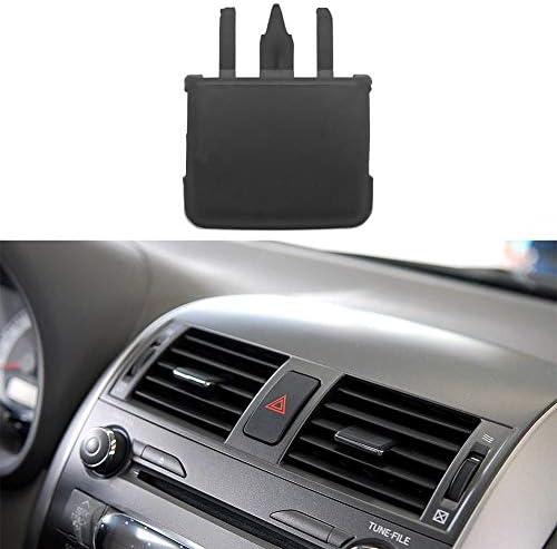 Widewing Front Air Vent Outlet Tab Clip for Corolla Air Conditioning A/C Tab Clip (Black)