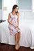 2 in 1 Baby Be Mine Maternity Nursing Nightgown Nightdress Hospital Bag Must Have, Pregnancy Breastfeeding (Medium, Amelia)