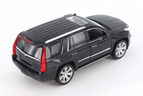 Welly 2017 Cadillac Escalade, Gloss Black 24084/4D - 1/24 Scale Diecast Model Toy Car but NO Box