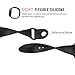 MoKo Gear S2 Watch Band, Soft Silicone Replacement Sport Band for Samsung Gear S2 Smart Watch, NOT FIT S2 Classic (SM-R732 & SM-R735), NOT FIT Gear Fit2 Watch, Black