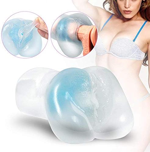 RUNALANU Male Deluxe Toys 3D Realistic Pǒçkêt Realistic-Pǚššêýs with Lifelike Skin for Hands Free Play Gifts for Men