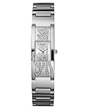 Guess Women's W95109L1 Silver Stainless-Steel Quartz Watch with Silver Dial