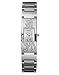 Guess Women's W95109L1 Silver Stainless-Steel Quartz Watch with Silver Dial