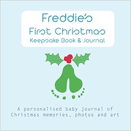 personalised first christmas book
