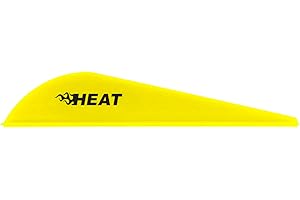 Bohning 2.5" Heat Vanes Neon Yellow 2.5" Heat Vane, 100pk