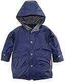 Wippette Toddler Boys' Solid Color Raincoat, Navy, 3T