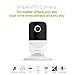 FREECAM Mini Baby Monitor-Wireless IP Camera with Rechargeable Battery Security Surveillance System 720P HD 5M IR PIR Sensor for Smart Home Indoor (C330)