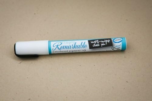 Versatile 6mm Wet Wipe Chalk Pen - Chisel Tip Chalk In Chark Marker