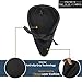 Temple Tape Elite Gel Bike Seat Cushion - Extra Soft Bicycle Saddle Cover for Spin, Exercise Stationary Bikes and Outdoor Biking - Premium Accessories for Comfort While Cycling