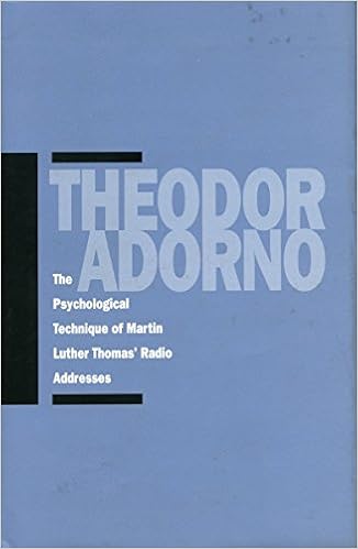 The Psychological Technique Of Martin Luther Thomas Radio Addresses Amazon De Adorno Theodor W Fremdsprachige Bucher The Psychological Technique Of Martin Luther Thomas Radio Addresses Amazon De Adorno Theodor W Fremdsprachige Bucher