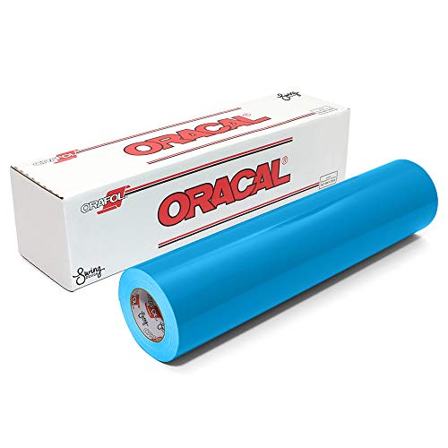 Oracal 651 Glossy Permanent Vinyl 12 Inch x 6 Feet - Light Blue