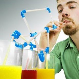 Amazon おもしろい Diy ストロー 組み立て 使い方 アイディア次第 500 0002 おもちゃ おもちゃ