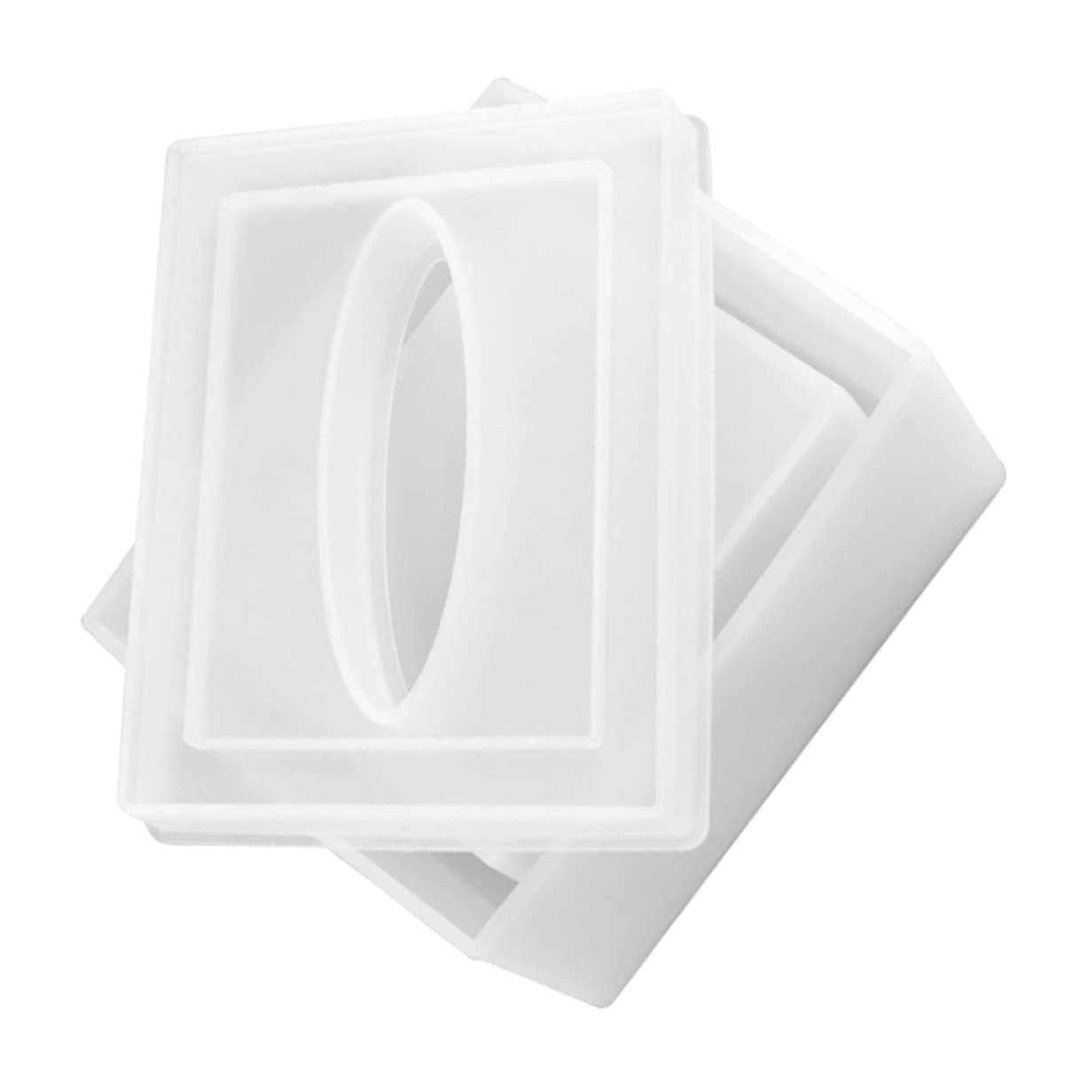 Ciieeo Silicone Tissue Box Tissue Box Silicone Mold Resin Mold Resin Napkin Holder