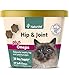 NaturVet – Hip & Joint for Cats Plus Omegas – 60 Soft Chews – Help Supports Healthy Hip & Joint Function – Enhanced with Antioxidants, Omega-3 & 6 Fatty Acids – 30 Day Supply