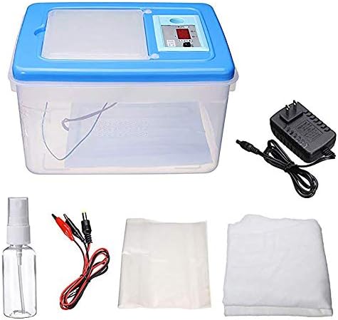 ZHUANFAFA 32 Egg Incubators, Automatic Temperature Control, with Egg Light, No Noise, Transparent Cabinet, Easy To Clean, Easy To Place