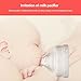 Baabyoo Baby Breastfeeding Breast Pumps Double Electric Baby Breastpumps Milk Bottle Milk Suction and Breast Massager Breast Care Portable Pumps for Travel and Home Double Electric Breast Pump