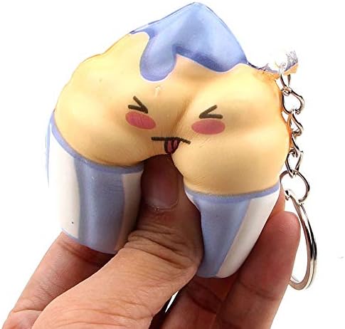 KUDICO Stress Reliever Toys Sale Clearance Kawaii Mini Ice Cream Shape Slow Rising Rebound Squeeze Toy Good Gift for Children Kids Boys Girls