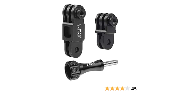 Hsu Aluminum Alloy Metal Adjust Arm Straight Joints Mount Same Direction Straight Joints Mount For Gopro Hero 10 9 8 7 6 5 Black Session 5 4 Hero 3 Dji Osmo Action Sport Camera And More Black Amazon Sg Electronics