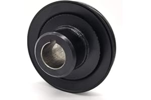 Phoenix Mfg. 4-1/2 Inch Dia 1 1/8 Inch Bore Steel V-Groove Drive Pulley Replacement for Hustler 603255