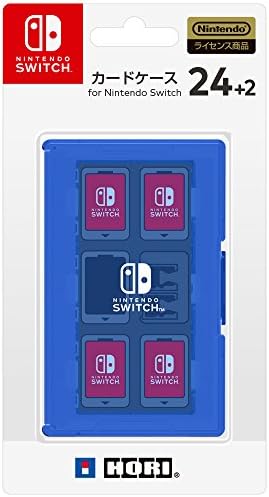 Amazon Co Jp Nintendo Switch対応 カードケース24 2 For Nintendo Switch ブルー ゲーム
