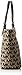 MICHAEL Michael Kors E/W Signature Tote Bag,Black/Beige/Black,One size