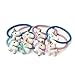 Unicorn Ponytail Holders Hair Ties for Toddler Girls Elastic Rubber Hair Bands Ties for Infant Children Kids Pack of 16