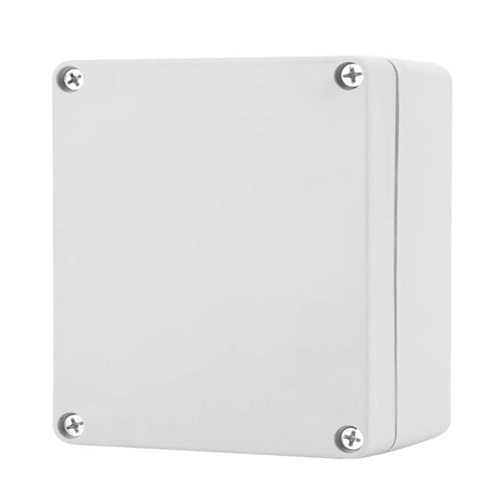 Junction Box 175mm x 175mm x 100mm ABS Enclosure Outdoor Lighting Cable Electrics Connection