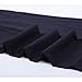 leg elegant Girls Microfiber Soft Opaque Footed Tights and Stockings (Black, 11-13)