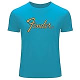 Fender Logo For 2016 Boys Girls Printed Short Sleeve tops t shirts