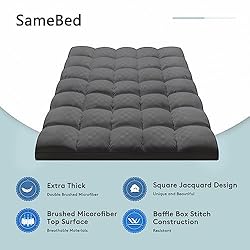 SameBed Mattress Topper King,Extra Thick Mattress