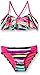 Breaking Waves Girls' Island Stripe Bikini Swimsuit