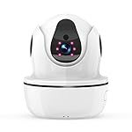 Gracety 2MP 1080P HD WiFi Wireless Security IP Camera, Remotely Control Household Electronics Devices - Night Vision 355°Horizontal & 110°Vertical
