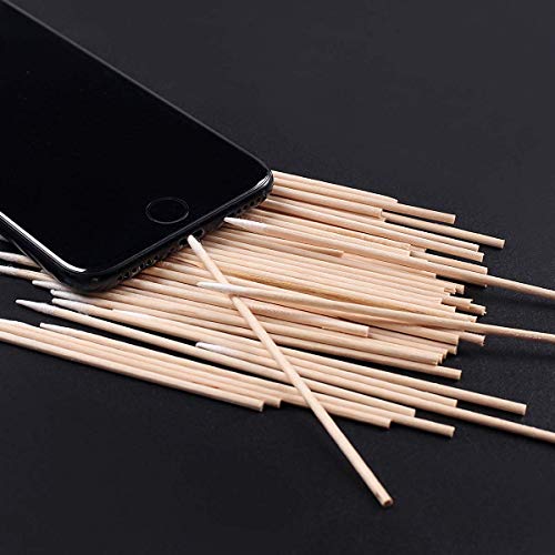 Fenshine 1000 Count Microblading Cotton Swab, Cotton Swabs Pointed Tip, Cotton Swabs Wood Sticks, Cotton Tipped Applicator, Tattoo Permanent Supplies, Makeup Cosmetic Applicator Sticks (1000PCS) - Thumbnail 5