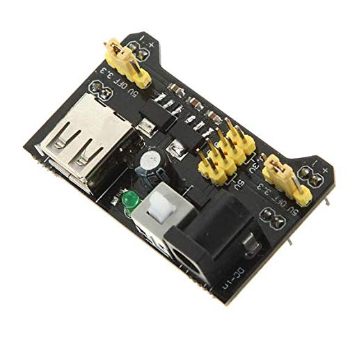 FTCBlock MB102 Breadboard Power Supply Module DC3.3V/5V for Arduino Board Solderless Breadboard - Thumbnail 4