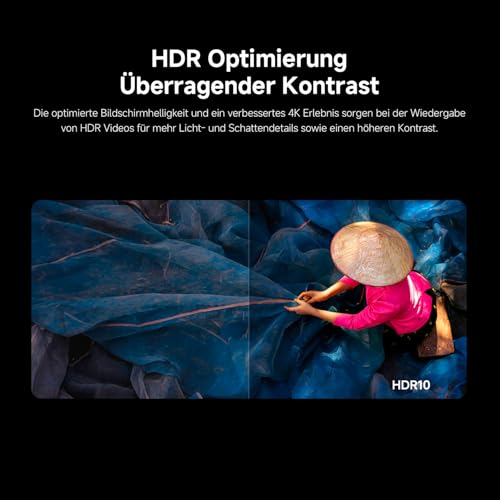 Xiaomi TV F 65, 65 Zoll (165 cm), 4K UHD, Smart TV, Fire OS8, Triple Tuner DVB-C/S/S2/T/T2,HDR10, MEMC, 60Hz mit 120Hz Game Boost Mode,Sprachsteuerung mit Alexa,2GB+32GB, Kompatibel mit Apple AirPlay 4